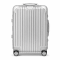 Portus Aluminium Suitcase Silver 29inch