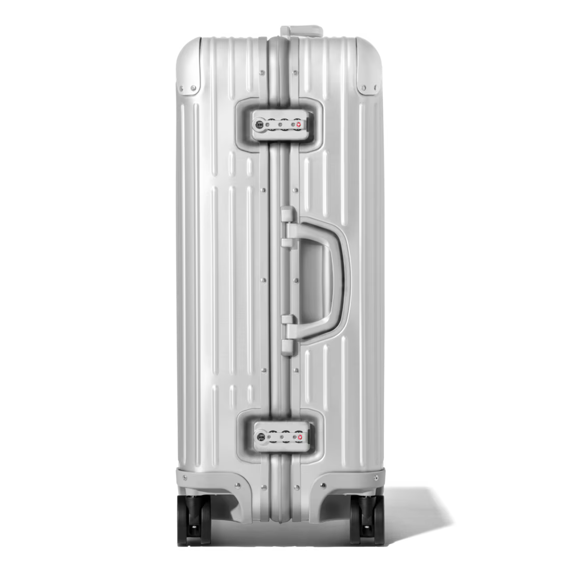 Portus Aluminium Suitcase Silver 24inch