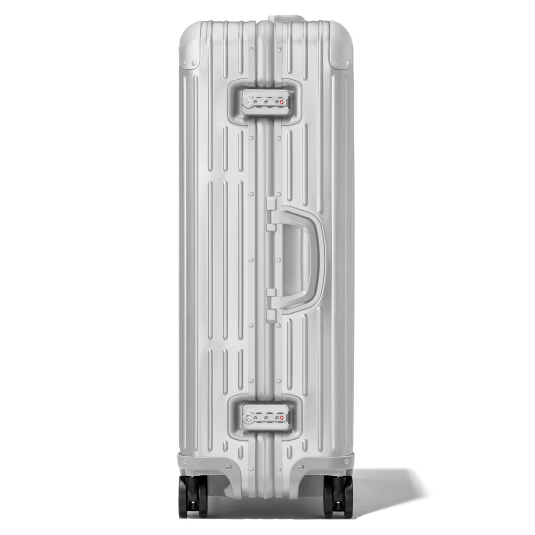Portus Aluminium Suitcase Silver 29inch